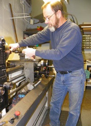Gunsmith Rich Reily Works on Muzzle Break